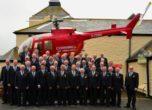 The Choir on tour at Lands End, 2015